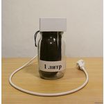 Ионизатор воды на 1 литр с электродами из графита, с авто отключением